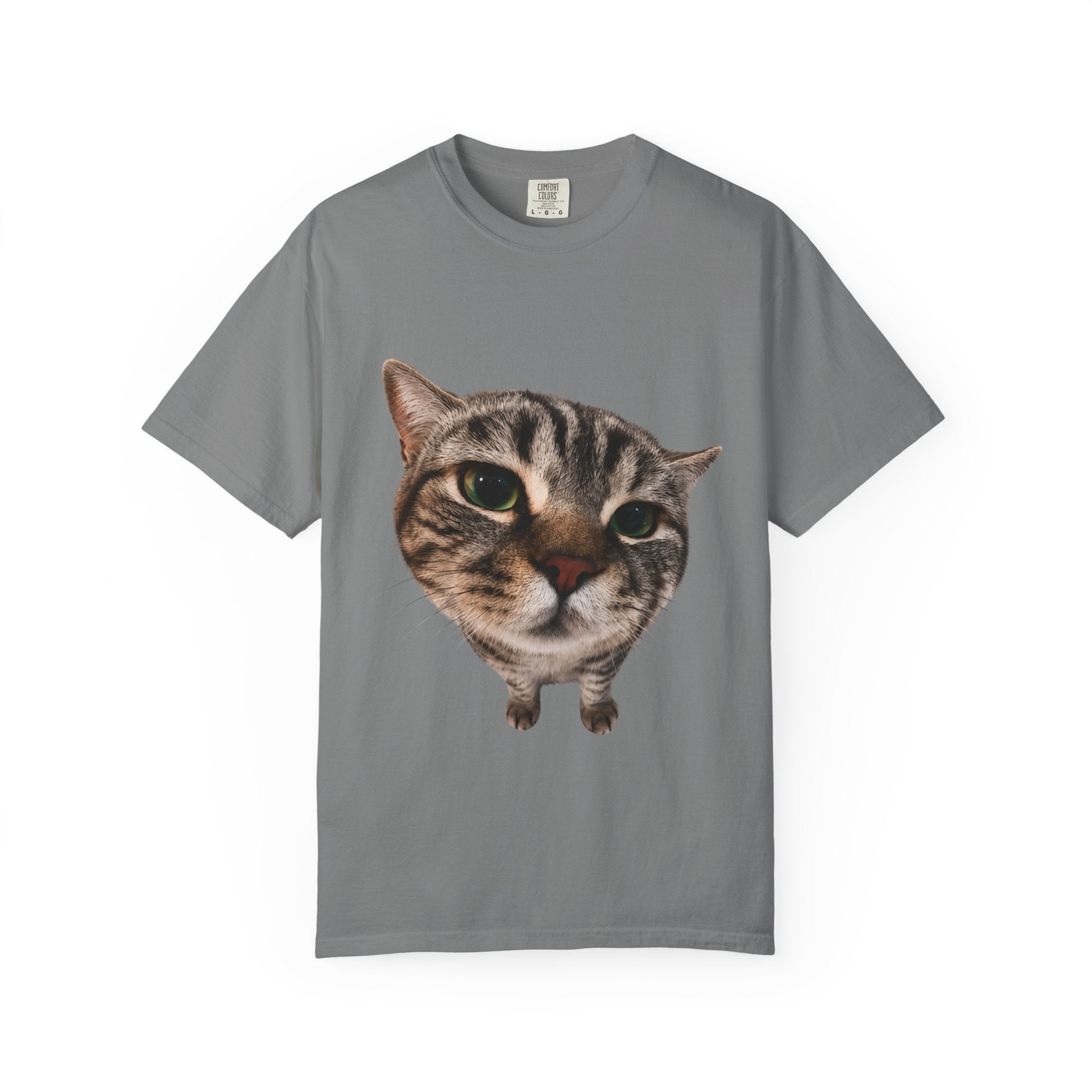 Two Paws Up Cat Graphic Tee | Funny Cat Lover T-Shirt