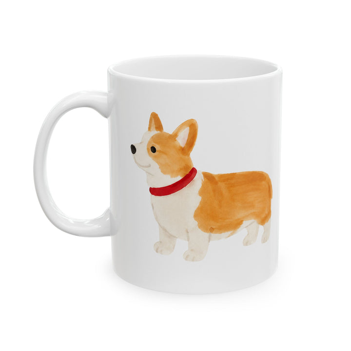 Custom Pet Portrait Mug – Personalized Ceramic Coffee Cup