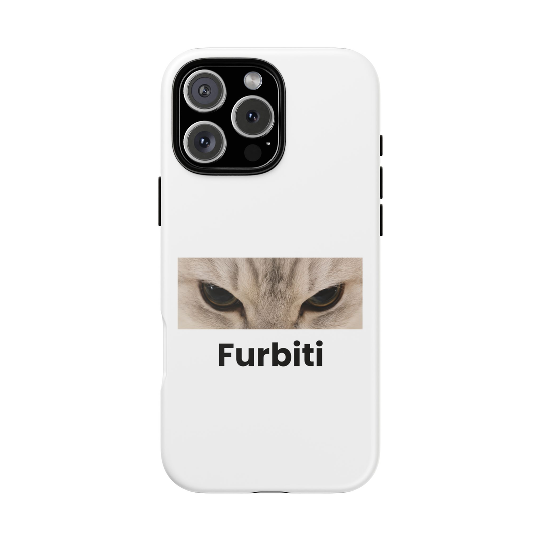 The Stare Cat Tough Phone Case | Funny Cat Lover Gift