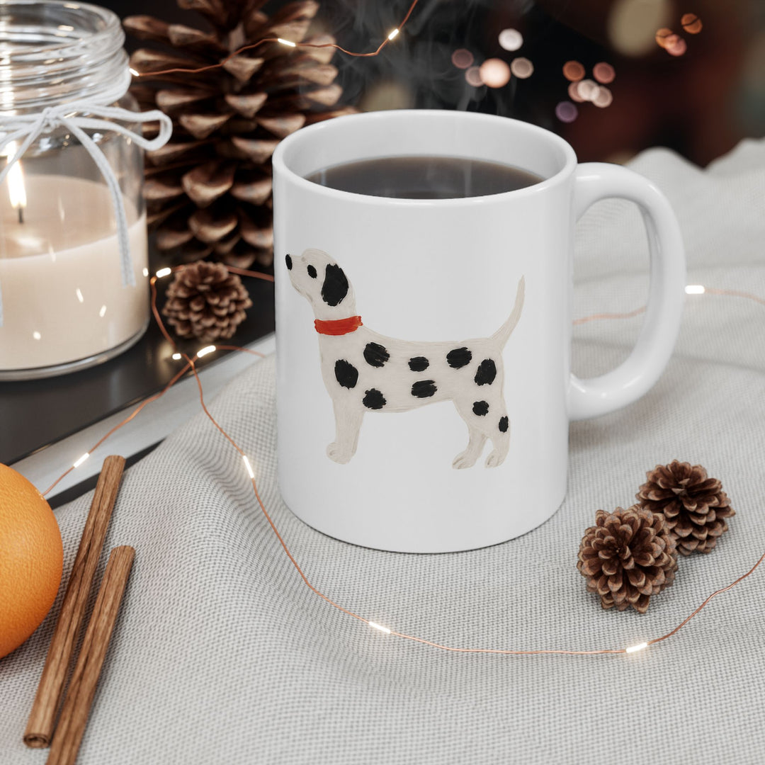Custom Pet Portrait Mug – Personalized Ceramic Coffee Cup