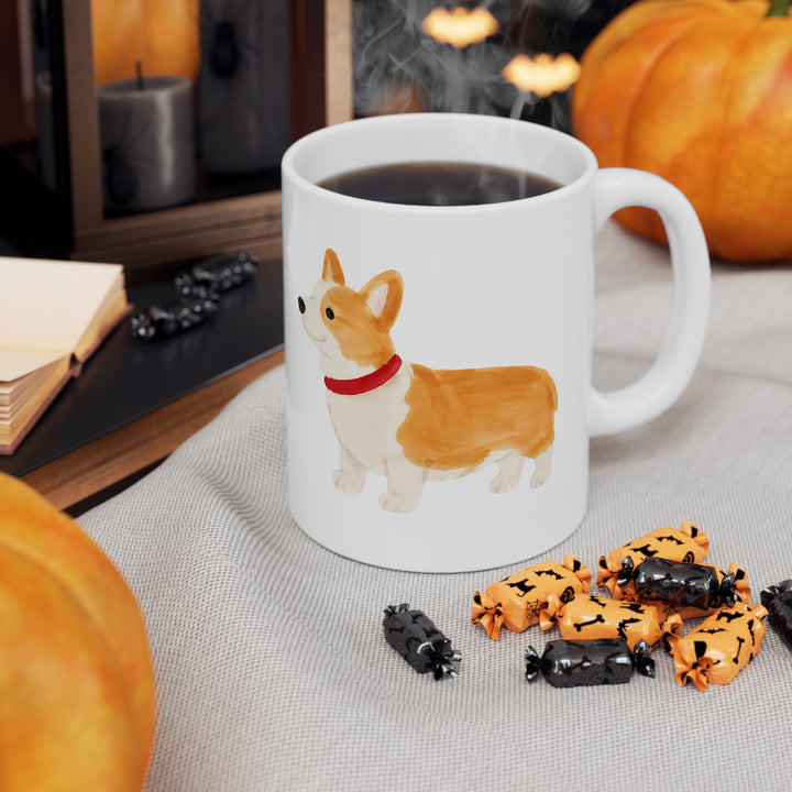 Custom Pet Portrait Mug – Personalized Ceramic Coffee Cup
