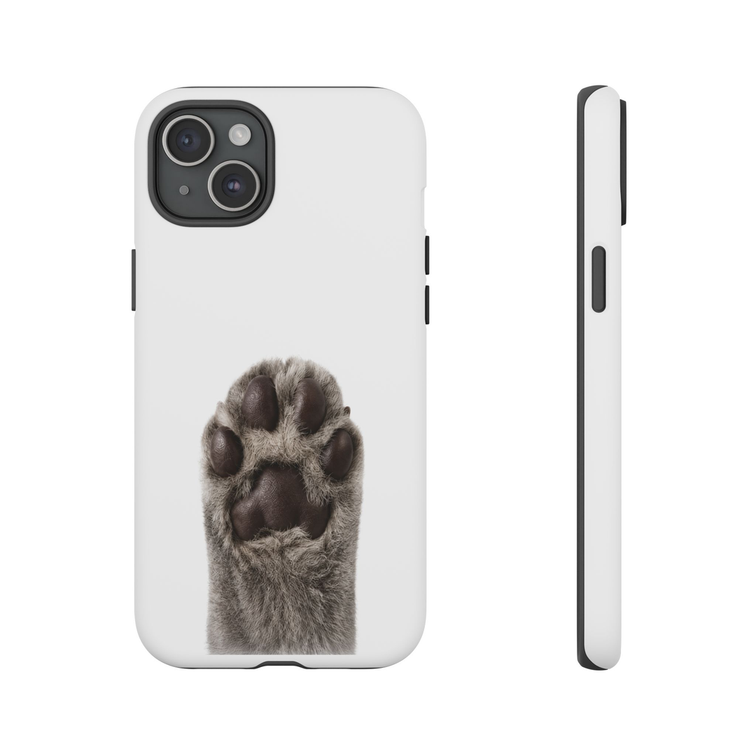 Pet Paw Tough Phone Case | Funny Cat Lover Gift