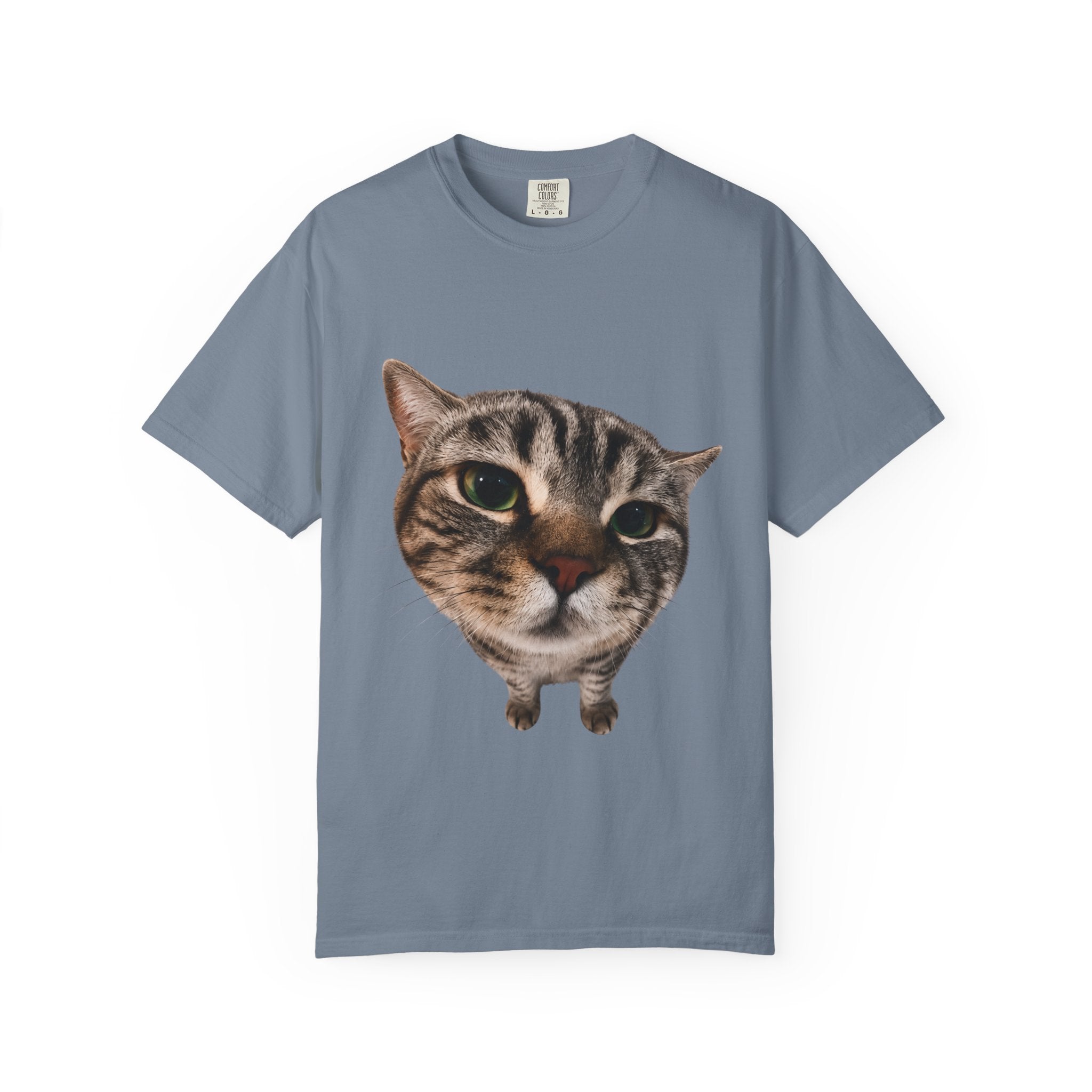 Two Paws Up Cat Graphic Tee | Funny Cat Lover T-Shirt