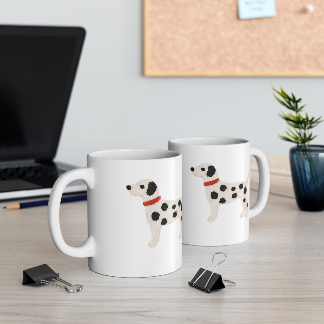 Custom Pet Portrait Mug – Personalized Ceramic Coffee Cup