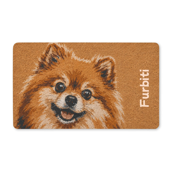 Custom Pet Portrait Doormat – Personalized 18" × 30" Entry Mat