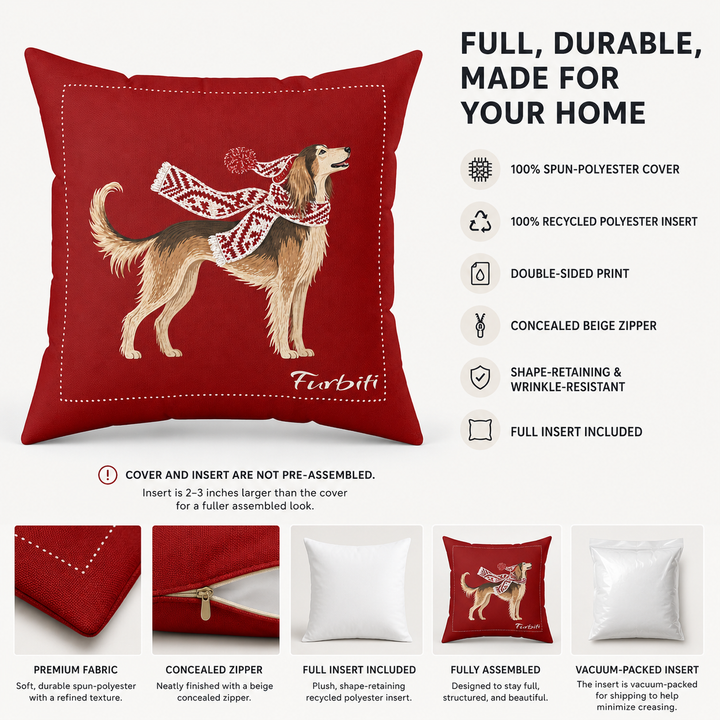 Scarlet pet pillow material and feature overview