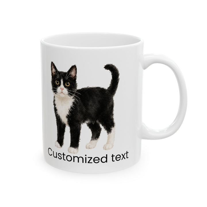 Custom Pet Portrait Mug – Personalized Minimal Ceramic Cup