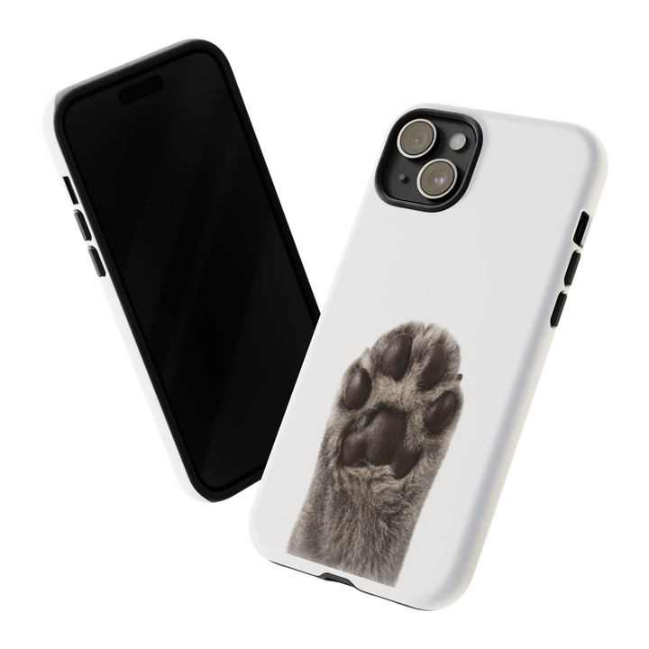 Pet Paw Tough Phone Case | Funny Cat Lover Gift