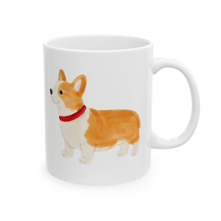 Custom Pet Portrait Mug – Personalized Ceramic Coffee Cup