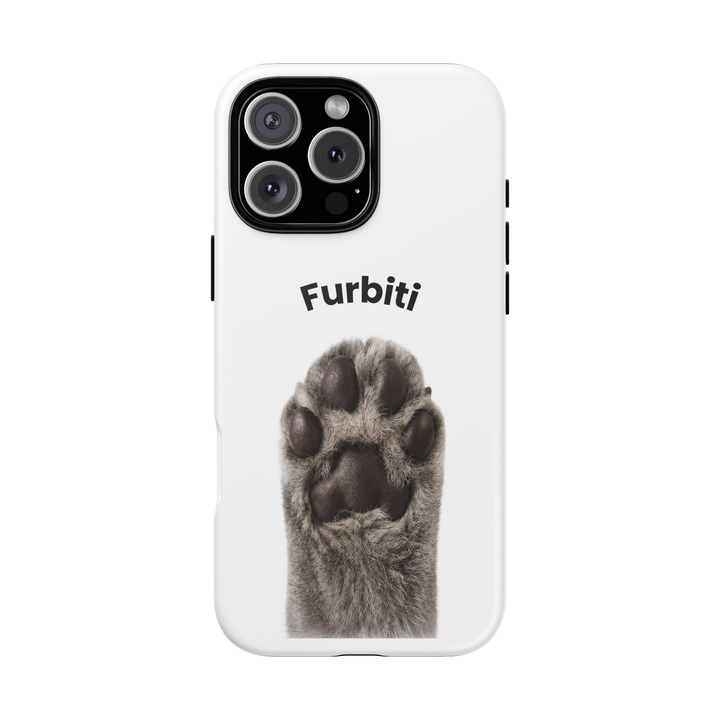 Pet Paw Tough Phone Case | Funny Cat Lover Gift