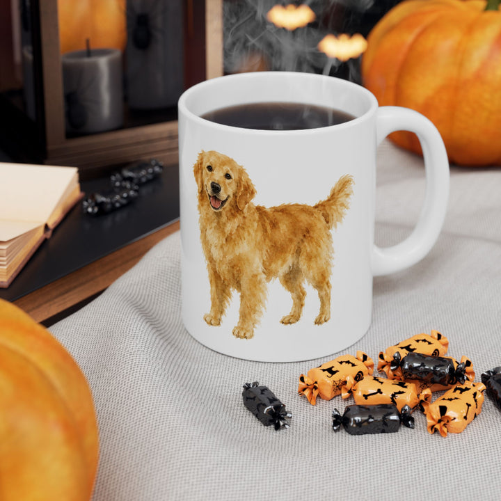 Custom Pet Portrait Mug – Personalized Minimal Ceramic Cup