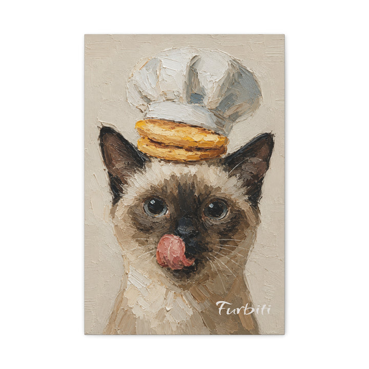 Stretched Toast Cat Pet Canvas Portrait Product View