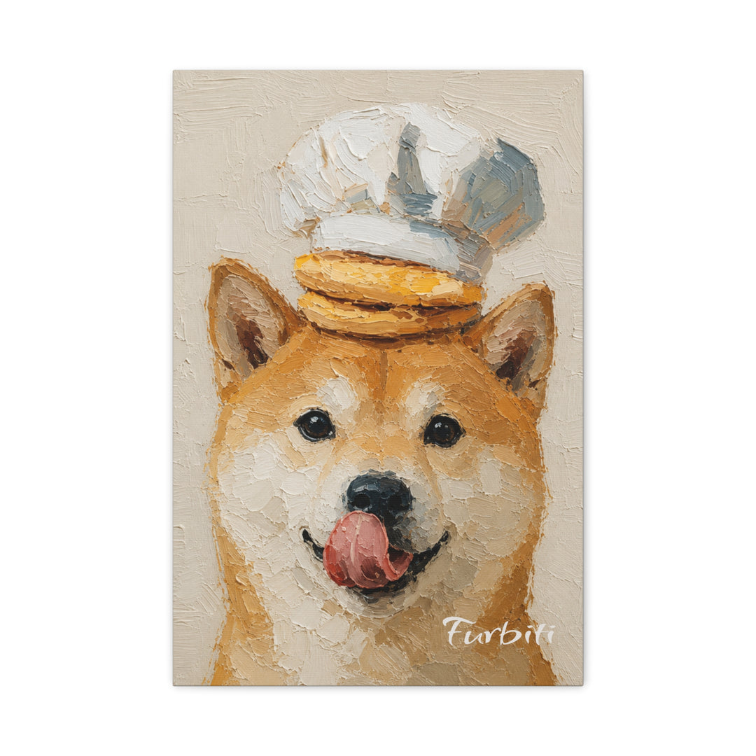 Toast Pet Canvas Portrait Lifestyle Display